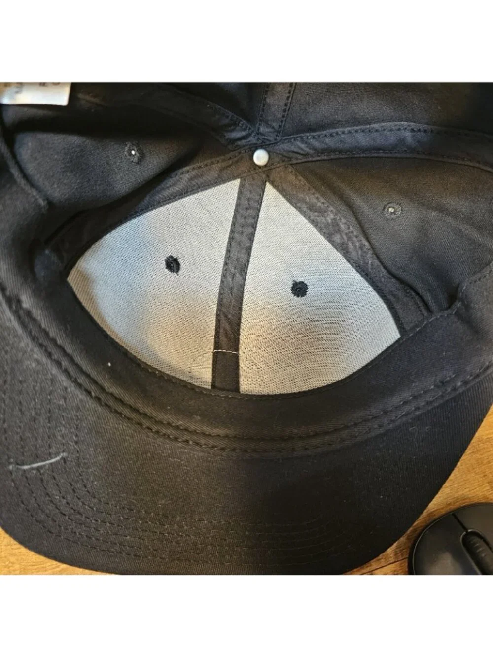 Ambiguous “Ambig” Est/1995 Solid Black Adjustable Strapback Hat